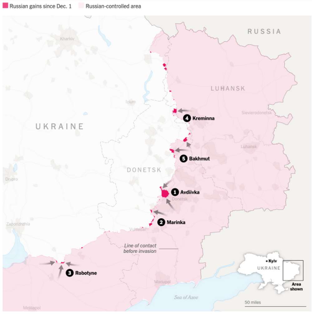 Найзагрозливіша ситуація: названо 5 місць, де РФ намагається прорвати оборону