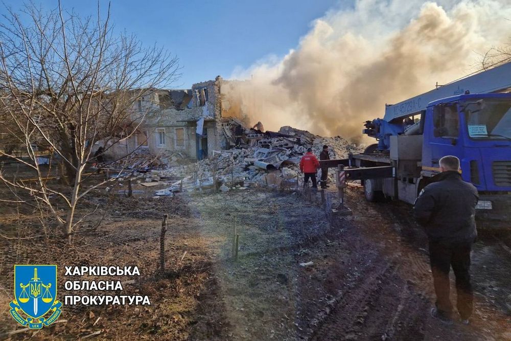 Обстріл Куп’янська 17 лютого – зруйновано житловий будинок, під завалами можуть бути люди