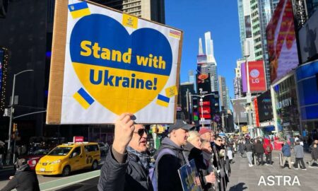 У Нью-Йорку щотижня проходить акція Stand With Ukraine (фото)