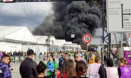 Масштабна пожежа у Берліні: згорів притулок для українських біженців
