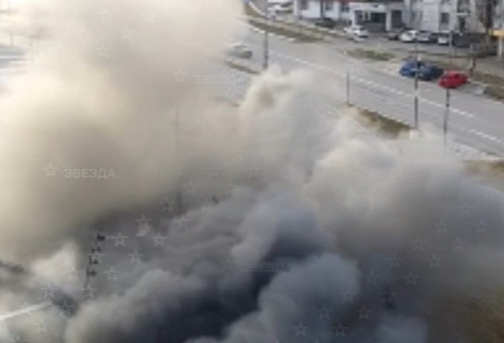 Бєлгород у вогні: момент прильоту по «Бєлгород-Арені», евакуація, бої в Козинці (фото, відео)