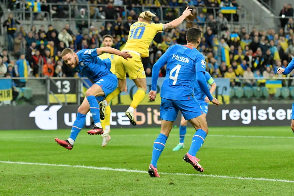 Українська збірна з футболу на Євро-2024: матч Україна-Ісландія завершився з рахунком 2:1