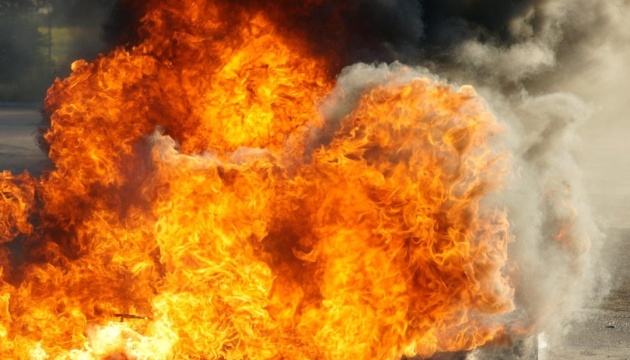 Пожежа у Смоленській області росії – збили дрон на об’єкті ПЕК