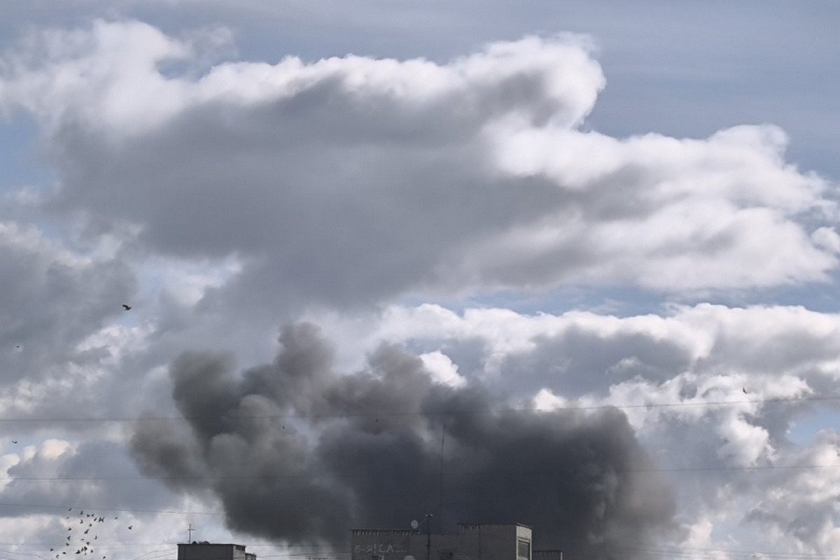 Вибухи в окупованому Луганську 13 квітня – у місті було видно дим