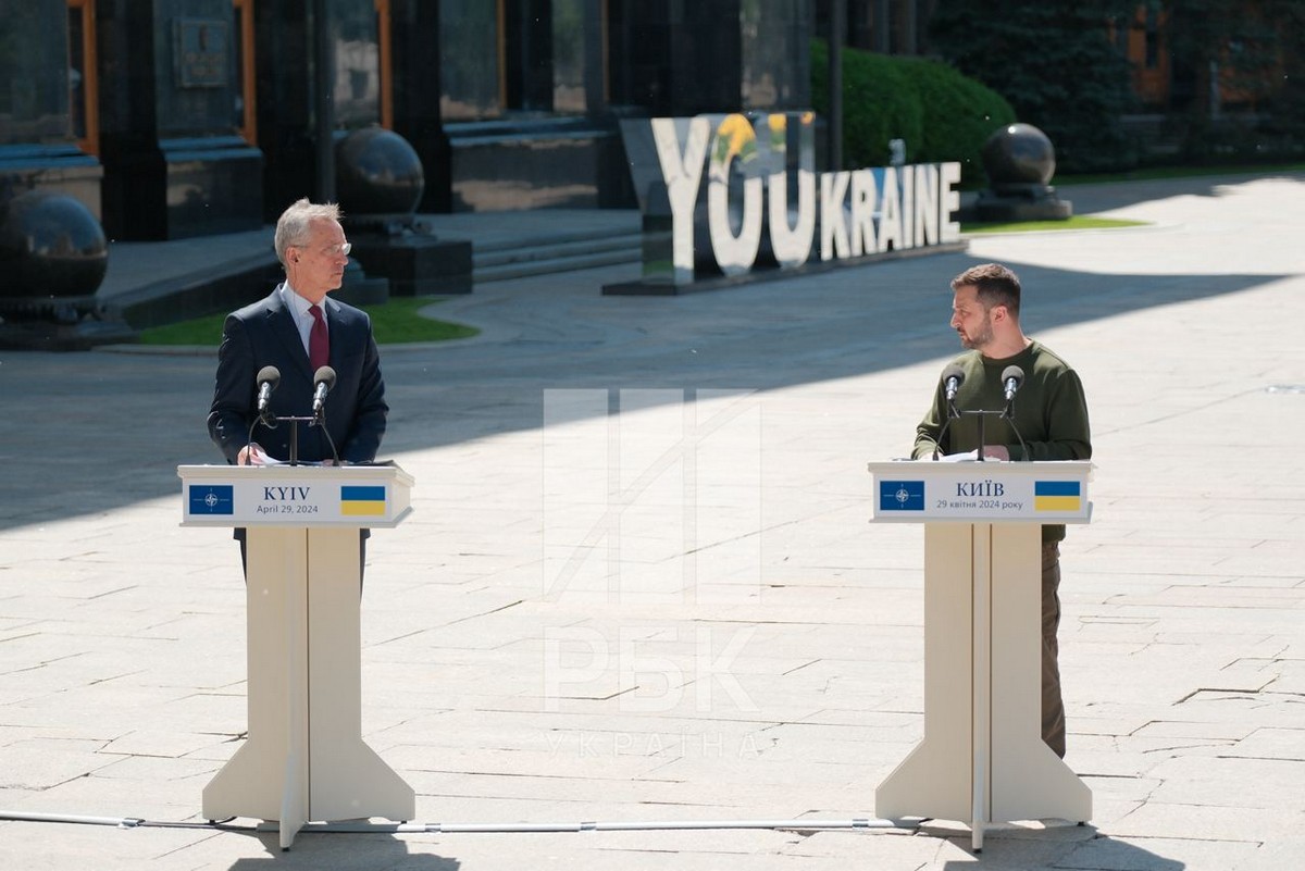 Генсек НАТО у Києві 29 квітня