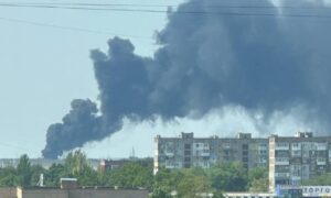 Надзвичайна подія техногенного характеру: у Кропивницькому горить «Хімрезерв» - що відомо (відео)