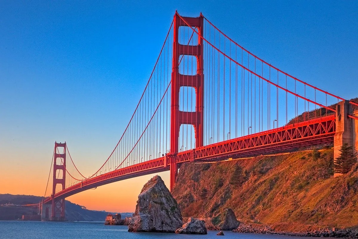 Золоті Ворота — один із найкрасивіших мостів у світі, символ Сан-Франциско