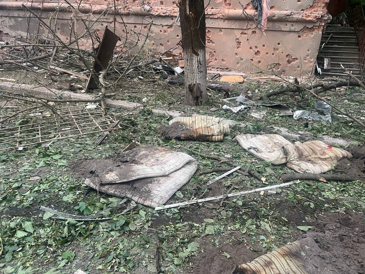 фото наслідків атаки на Малоданилівську громаду