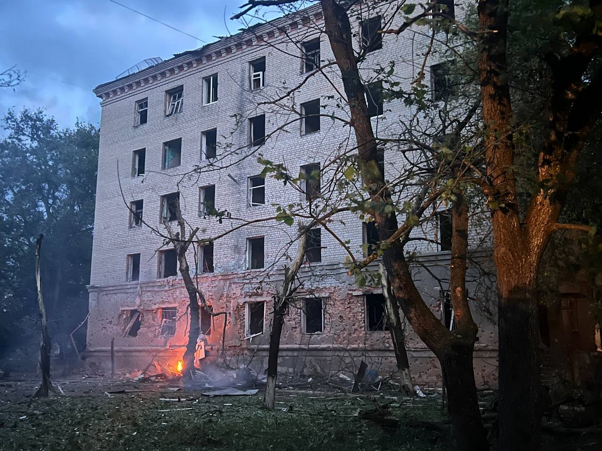 фото наслідків атаки на Малоданилівську громаду