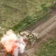 ЗСУ знищили «святкову» колону російської бронетехніки – феєричне відео
