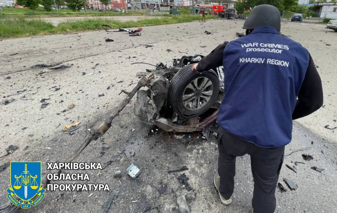 моторошні наслідки удару по Харкову 22 травня (фото, відео)