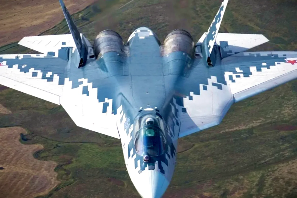 Вперше в історії уражено Су-57 – російський багатоцільовий винищувач
