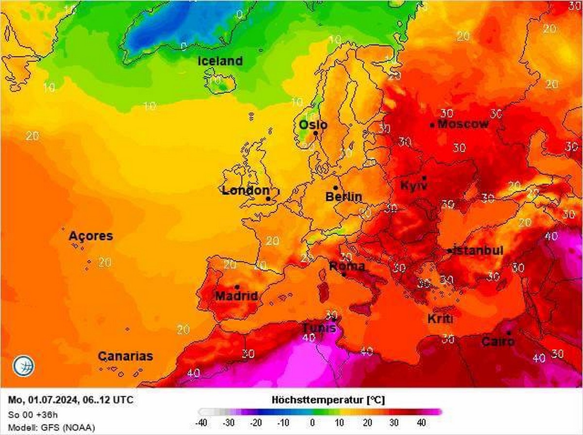 Насувається страшна спека: завтра Україна буде найгарячішим місцем у Європі