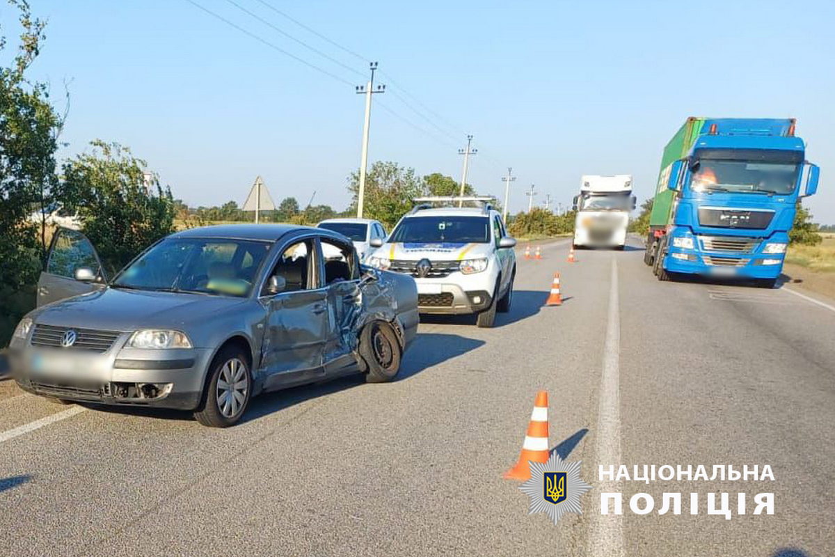 ДТП в Одеській області: шестеро постраждалих, серед них – 3 дитини