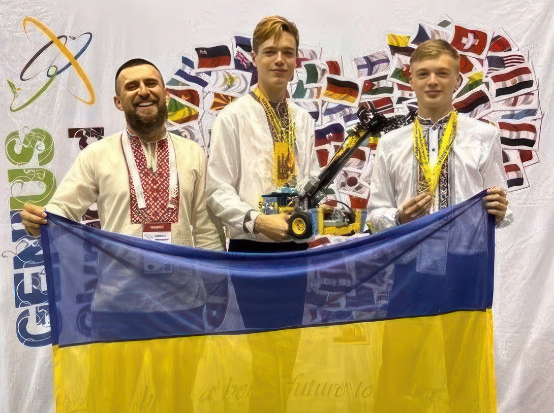 Хлопці з луцького ліцею здобули перемогу у всесвітній олімпіаді в США з робототехники