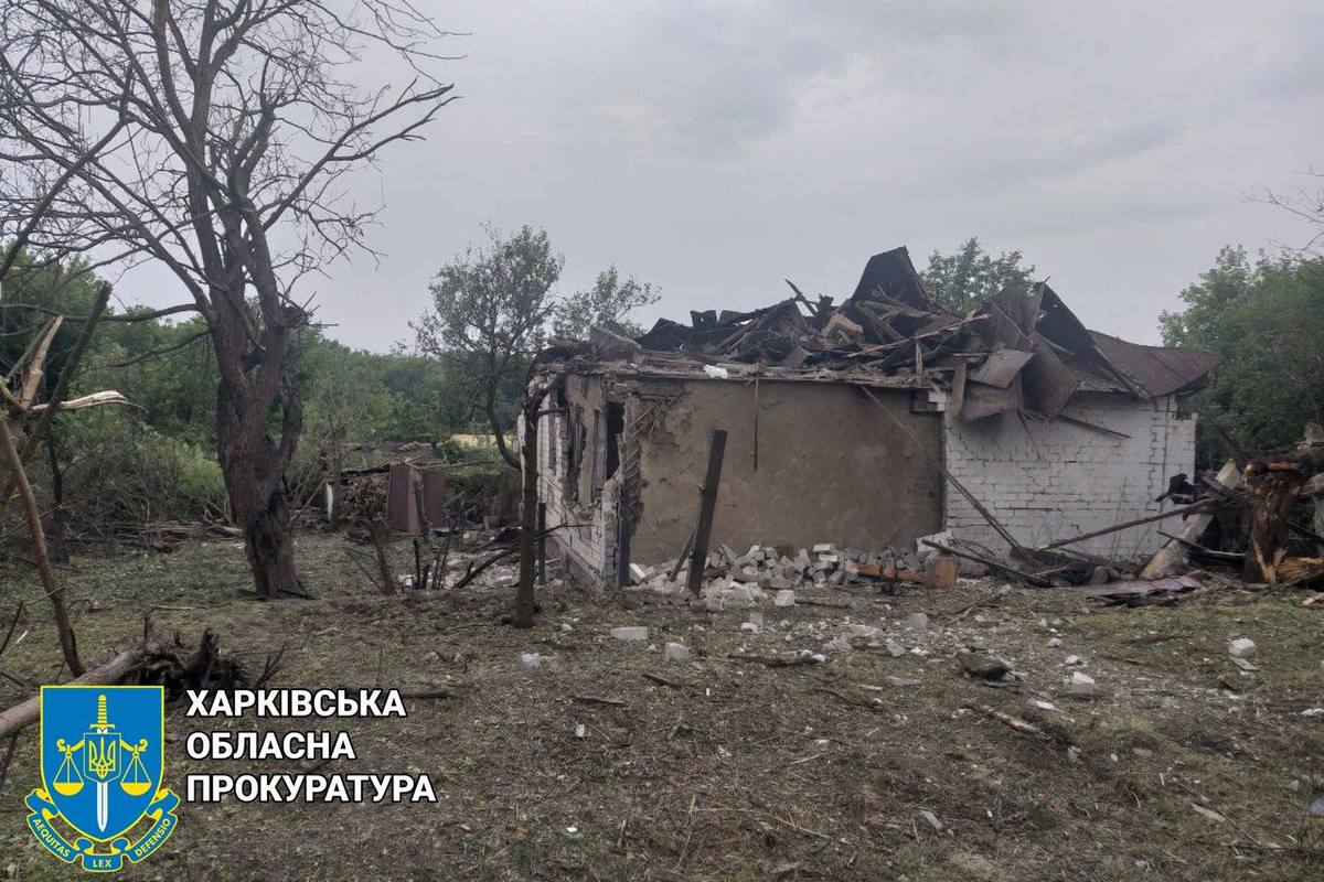 Обстріл Харківської області 22 липня – двоє постраждалих, є руйнування