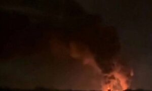 Дрони масовано атакували Курську область: спалахнула нафтобаза (відео)