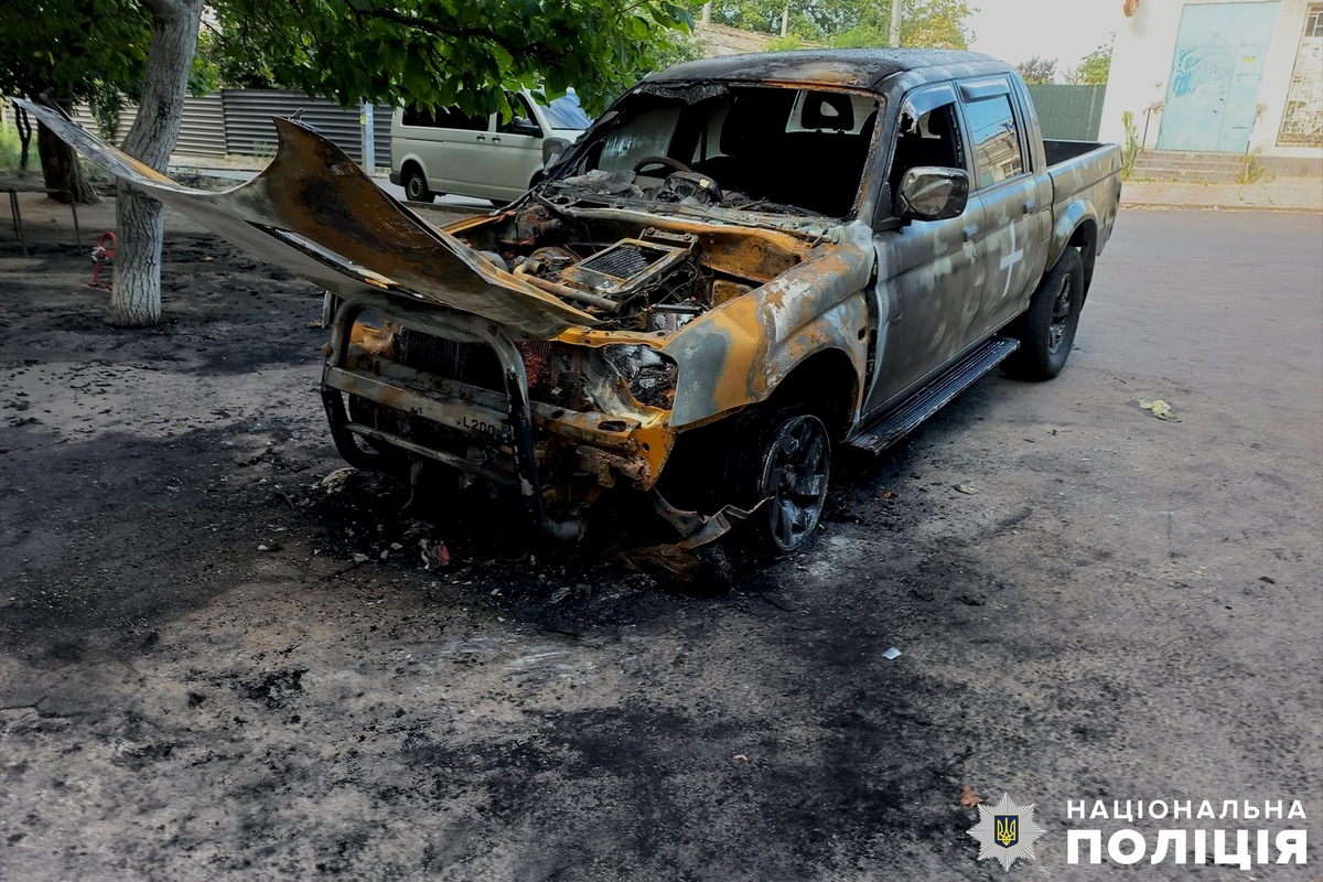 Підпалили авто ЗСУ на замовлення РФ - у Миколаєві затримали трьох підлітків