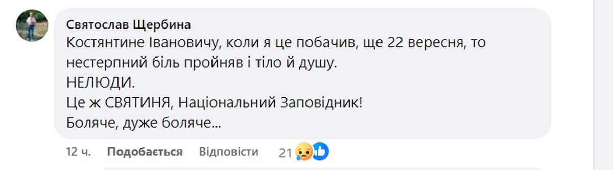 Хтось випалює Хортицю: знищено тисячі й тисячі старих дерев (фото)