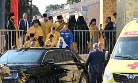 Гундяєву стало погано після слів про те, як на Росії добре жити (фото)