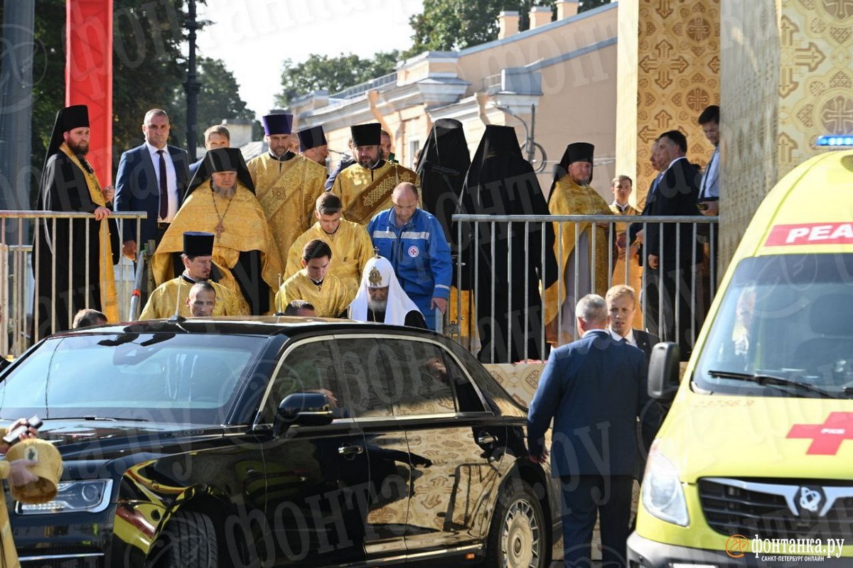 Гундяєву стало погано після слів про те, як на Росії добре жити (фото)