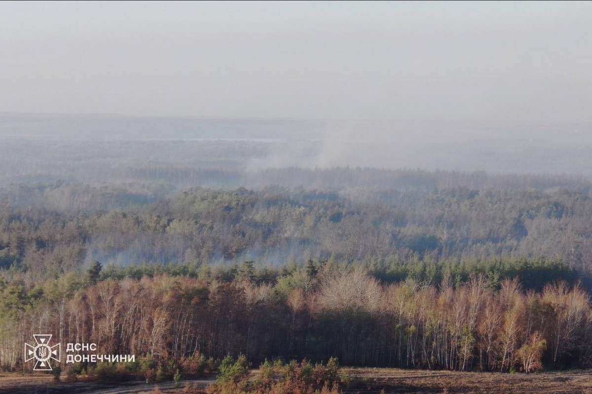 Пожежі на Полтавщині та Лиманщині