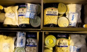 Видача продуктових наборів на Запоріжжі у 6 громадах: де і коли можна отримати