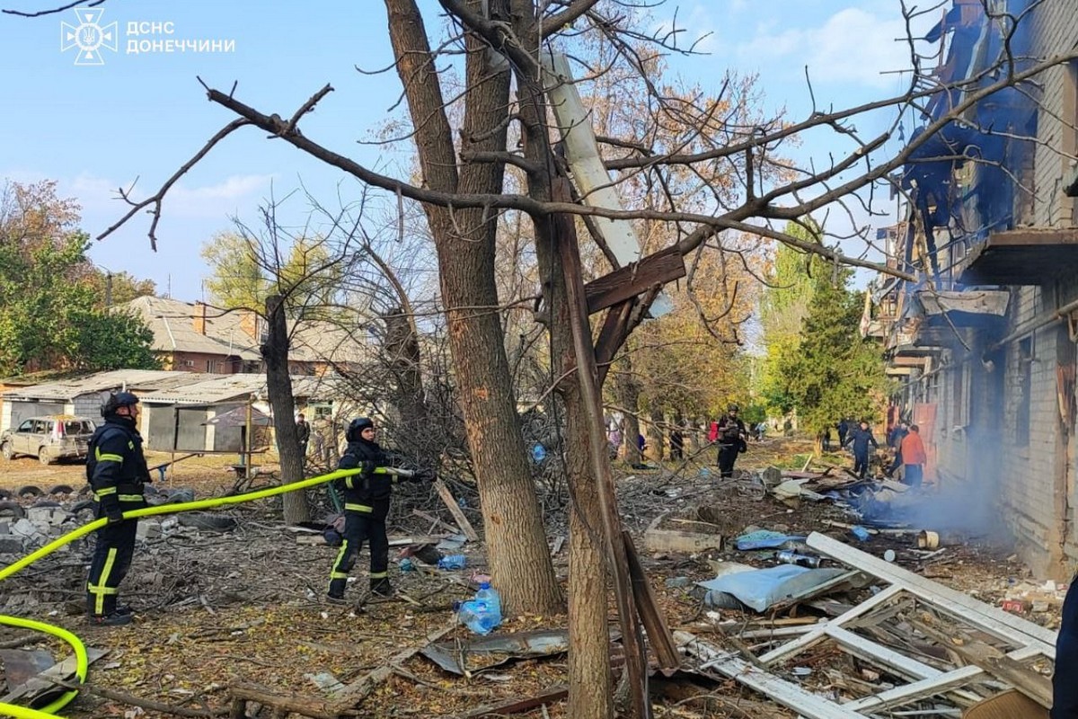 Росіяни скинули бомбу на Олексієво-Дружківку