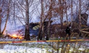 ВІДЕО МОМЕНТУ: Німецький вантажний літак DHL впав на будинок у Литві - підозрюють російську диверсію