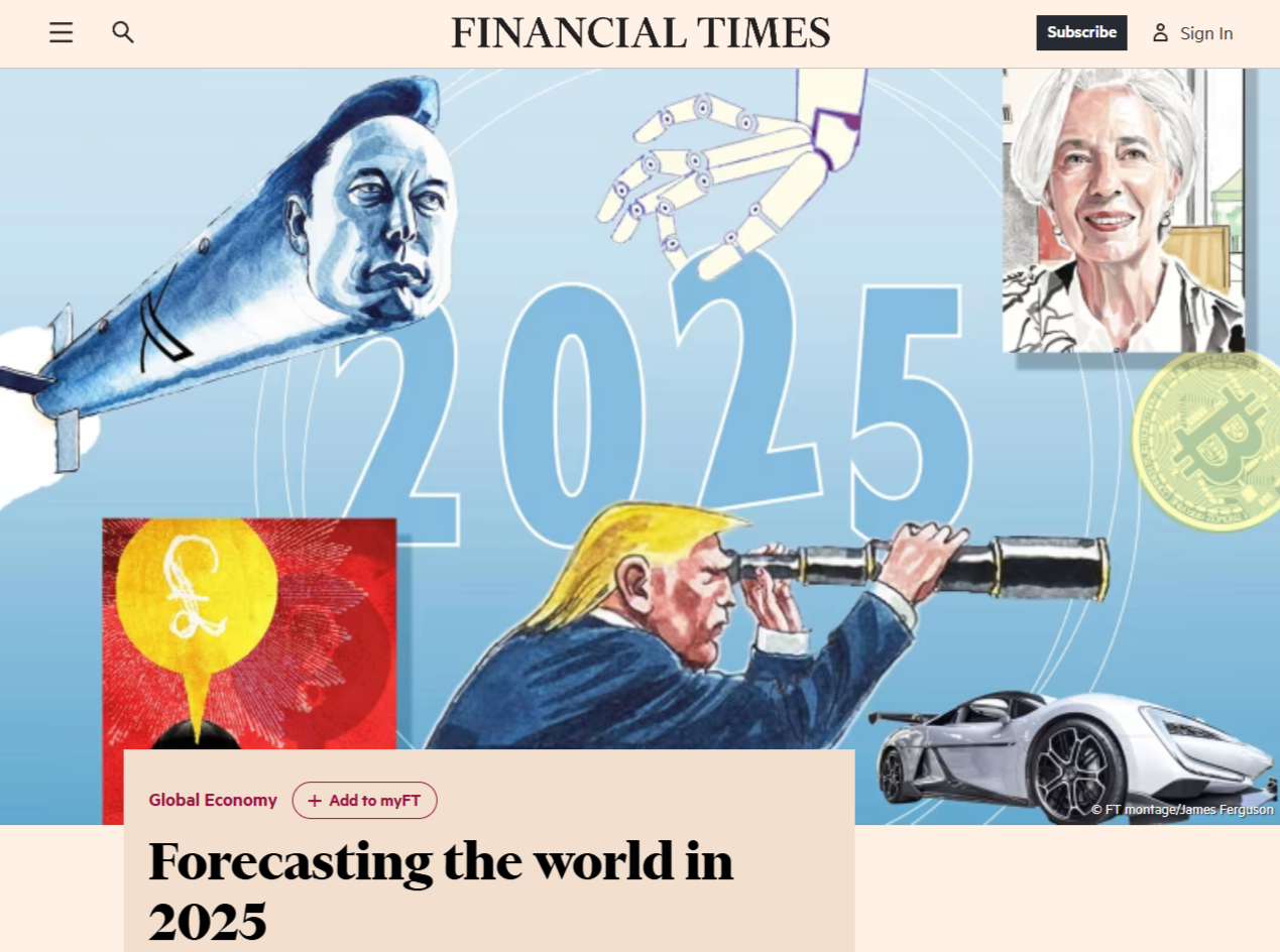 Завершення війни у 2025 році - прогноз FT і умови для миру