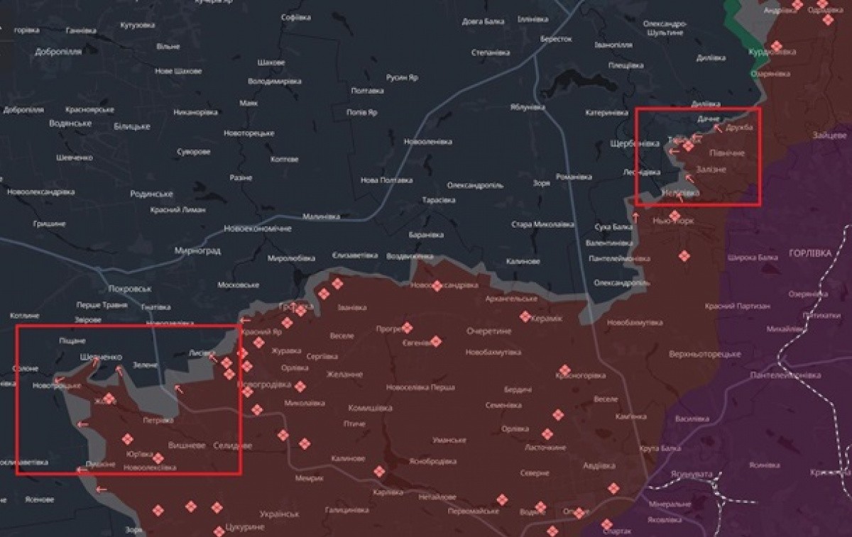 8 грудня на фронті: ворог затих на трьох напрямках, але просунувся на 6 ділянках