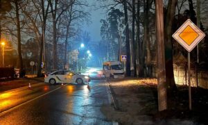 ДТП під Києвом - легковик протаранив маршрутку: постраждало шість осіб (фото)