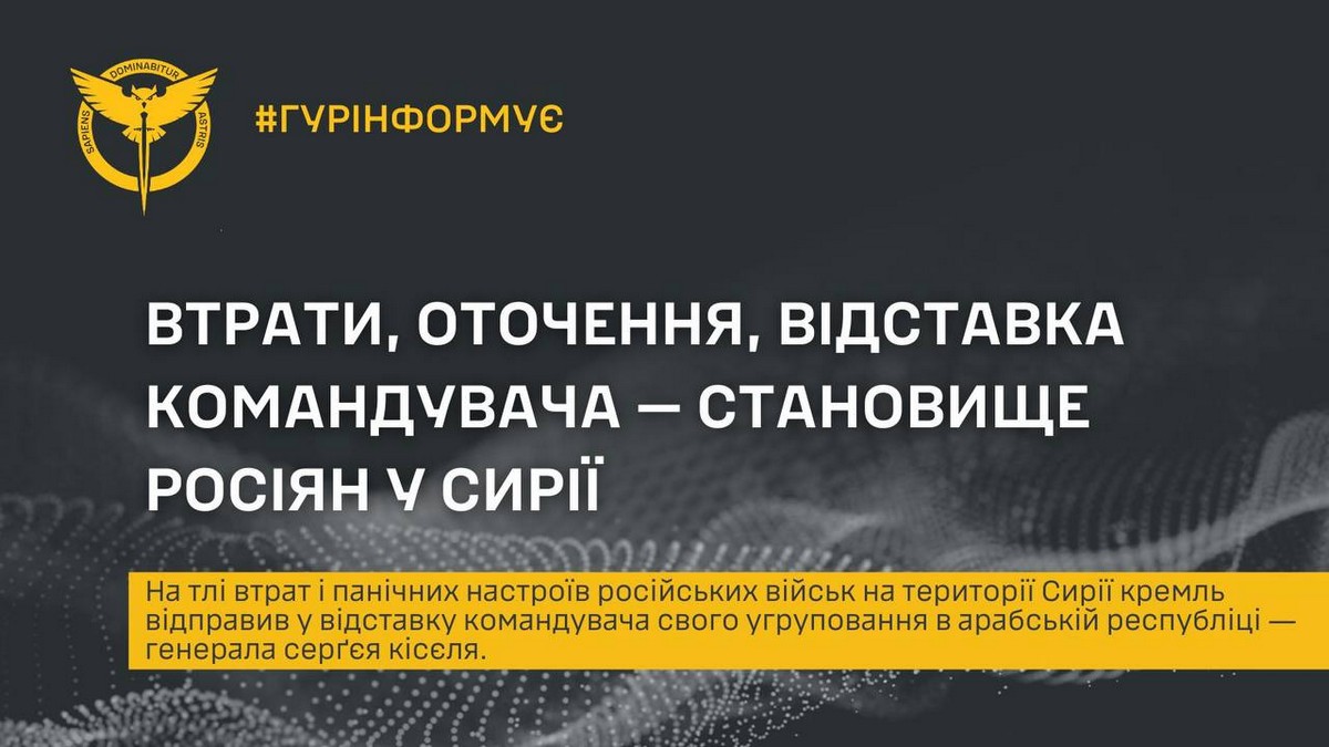 Відправлено у відставку командувача: у росіян в Сирії значні втрати