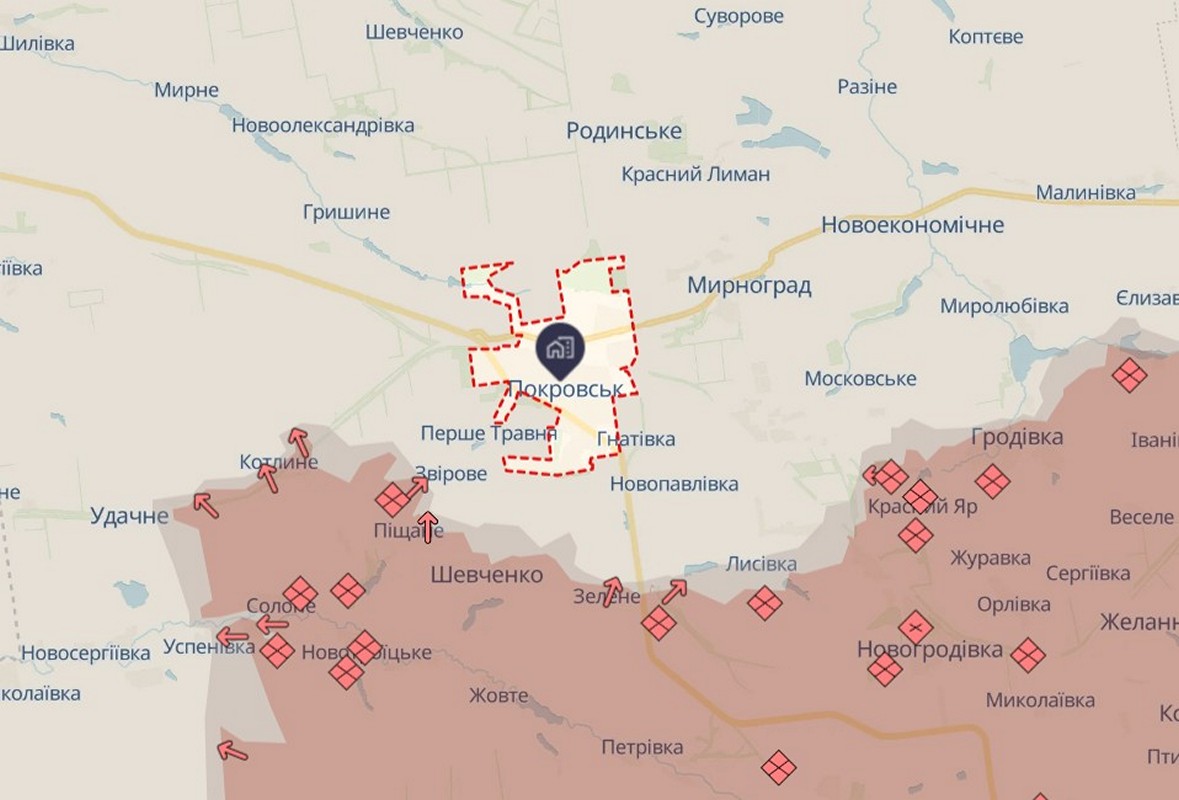 Бої за Покровськ 19 січня – росіяни створюють ударне угруповання, можуть змінити пріоритети	