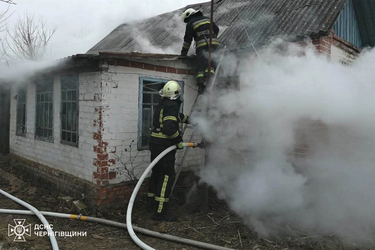 Необережність під час паління – є загиблі внаслідок пожежі на Чернігівщині