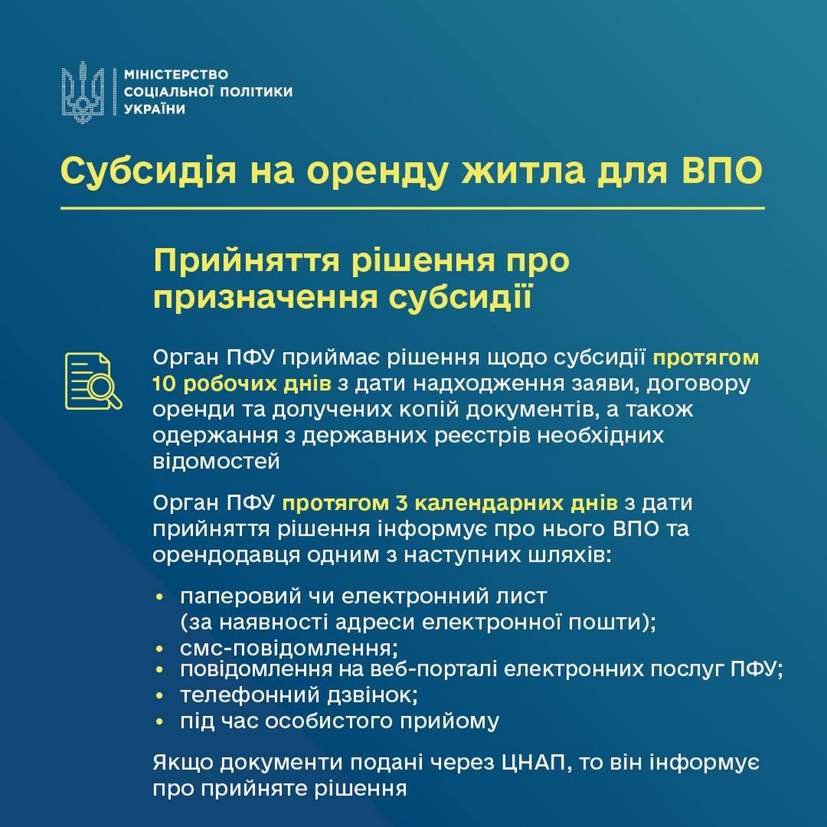 Субсидія на оренду житла для ВПО: відповіді на важливі питання