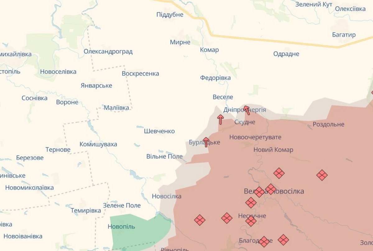 Обстановка на фронті 17 березня: ворог просунувся біля кордону з Дніпропетровщиною, втратив 1210 солдат за добу